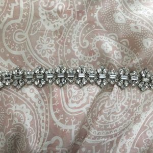3/4" stone bridal belties from Kate Spade size L